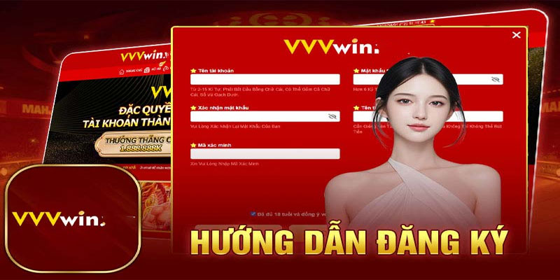 Đăng ký VVVWIN - Hướng Dẫn Đăng Ký Nhà Cái Nhanh Chóng